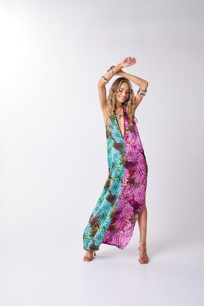 gia maxi dress Gia Asymmetrical One Shoulder Satin Maxi Dress Shop American Threads Butter Yellow / L